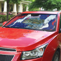 Largemouth Bass Tournament Fishing Auto Sun Shade