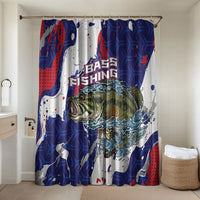 Largemouth Bass Tournament Fishing Bathroom Set