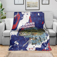 Largemouth Bass Tournament Fishing Blanket