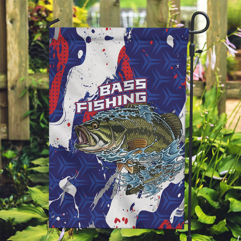 Largemouth Bass Tournament Fishing Garden Flag