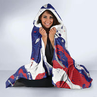 Largemouth Bass Tournament Fishing Hooded Blanket