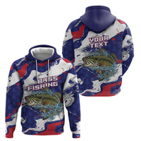 Personalized Largemouth Bass Tournament Fishing Hoodie