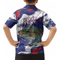Personalized Largemouth Bass Tournament Fishing Kid Hawaiian Shirt