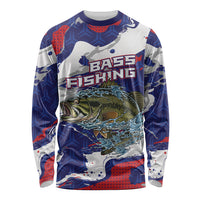 Personalized Largemouth Bass Tournament Fishing Long Sleeve Shirt