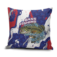 Largemouth Bass Tournament Fishing Pillow Cover