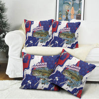 Largemouth Bass Tournament Fishing Pillow Cover