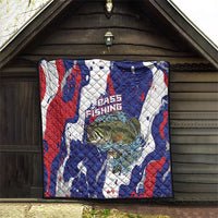 Largemouth Bass Tournament Fishing Quilt