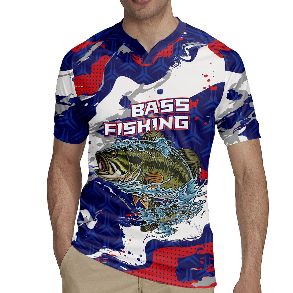 Personalized Largemouth Bass Tournament Fishing Rugby Jersey