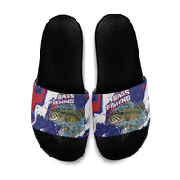 Largemouth Bass Tournament Fishing Slide Sandals