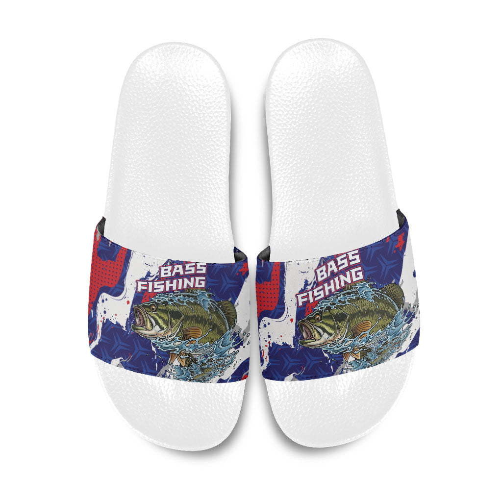 Largemouth Bass Tournament Fishing Slide Sandals