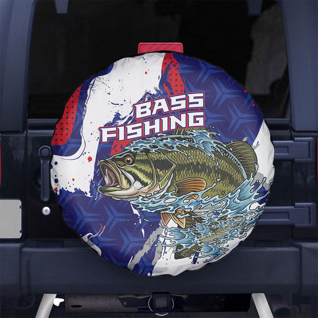 Largemouth Bass Tournament Fishing Spare Tire Cover