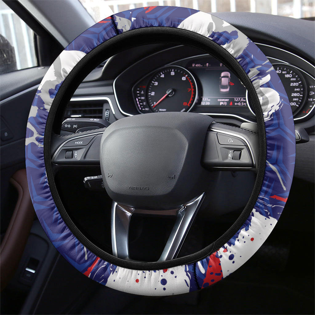 Largemouth Bass Tournament Fishing Steering Wheel Cover