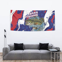 Largemouth Bass Tournament Fishing Tapestry