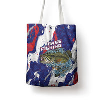 Largemouth Bass Tournament Fishing Tote Bag