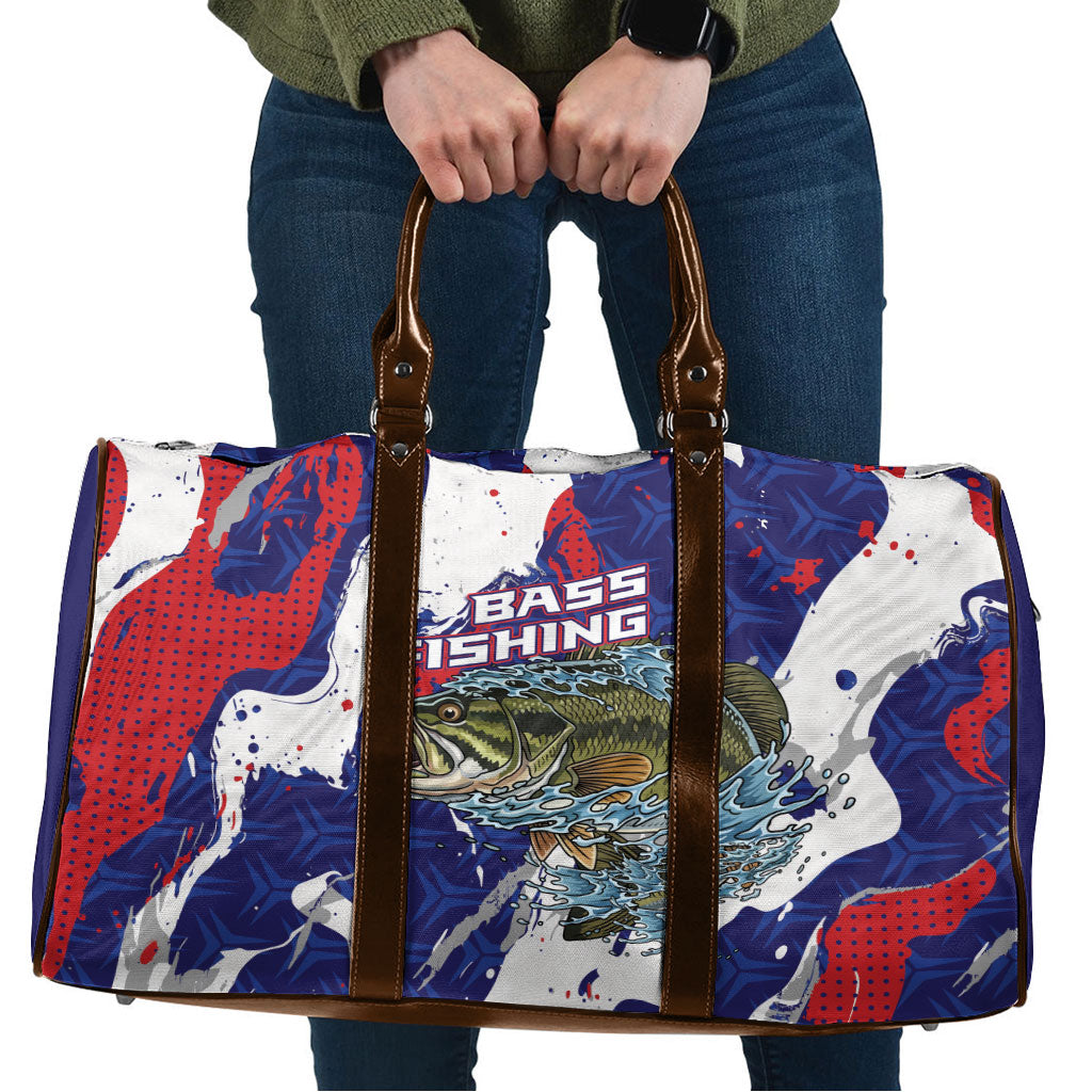 Largemouth Bass Tournament Fishing Travel Bag