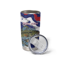 Personalized Largemouth Bass Tournament Fishing Tumbler Cup