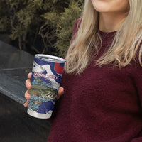 Personalized Largemouth Bass Tournament Fishing Tumbler Cup
