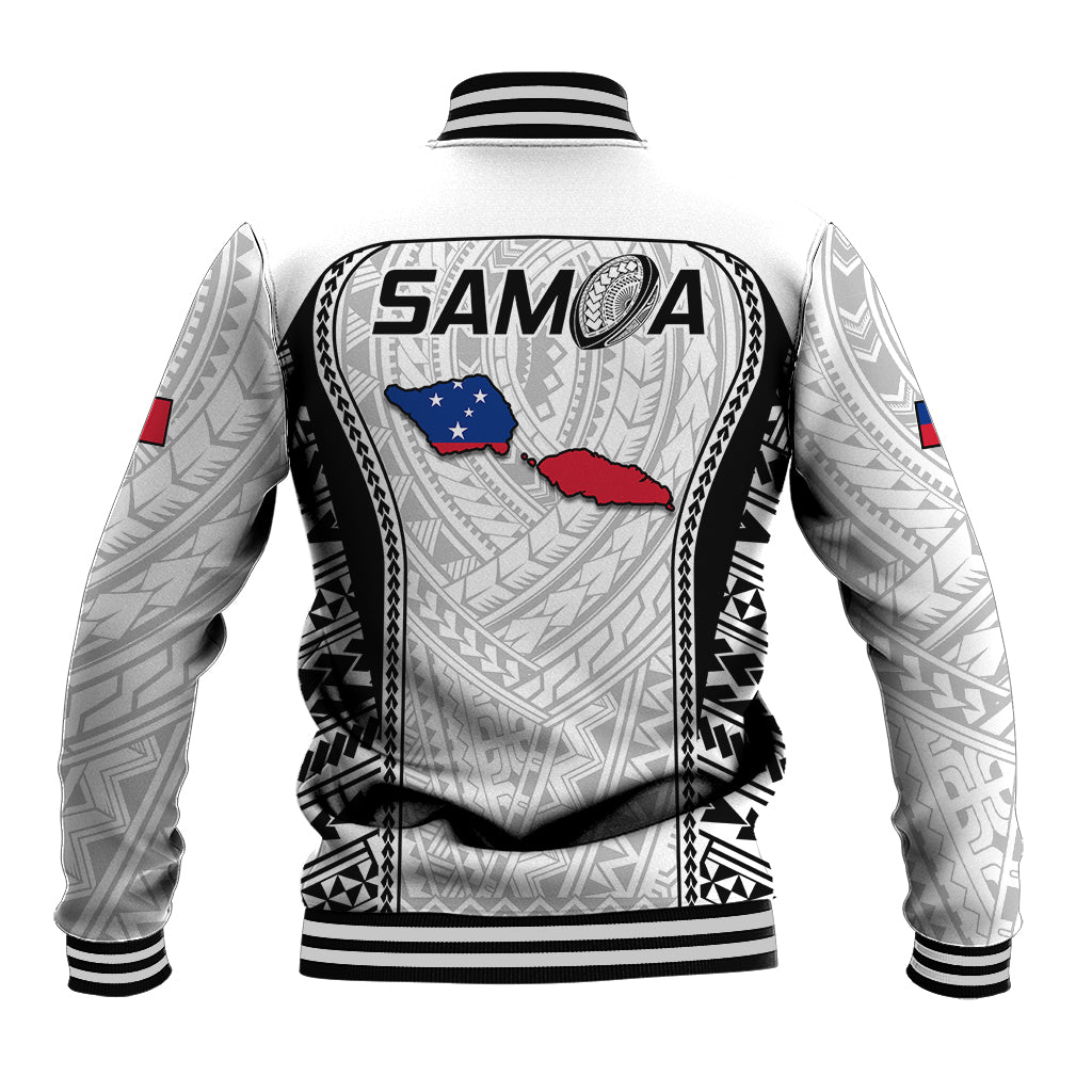 Samoa Rugby Baseball Jacket Go Champions World Cup 2023 Polynesian Unique LT9 - Wonder Print Shop