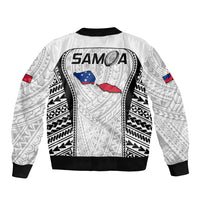 Samoa Rugby Bomber Jacket Go Champions World Cup 2023 Polynesian Unique LT9 - Wonder Print Shop
