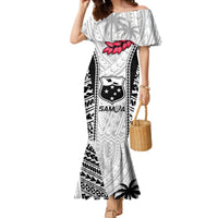 Samoa Rugby Mermaid Dress Go Champions World Cup 2023 Polynesian Unique - Wonder Print Shop