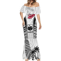 Samoa Rugby Mermaid Dress Go Champions World Cup 2023 Polynesian Unique - Wonder Print Shop