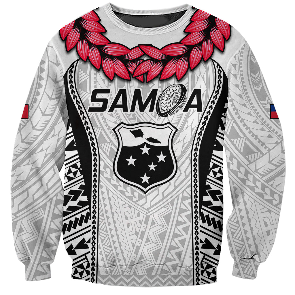 Samoa Rugby Sweatshirt Go Champions World Cup 2023 Polynesian Unique - Wonder Print Shop