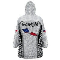 Samoa Rugby Wearable Blanket Hoodie Go Champions World Cup 2023 Polynesian Unique - Wonder Print Shop