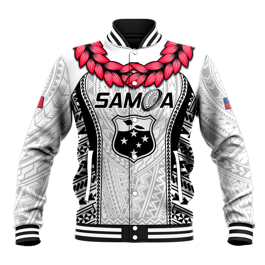 Custom Samoa Rugby Baseball Jacket Go Champions World Cup 2023 Polynesian Unique LT9 - Wonder Print Shop