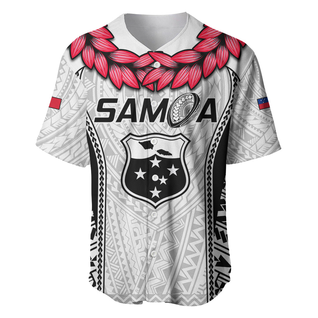 Custom Samoa Rugby Baseball Jersey Go Champions World Cup 2023 Polynesian Unique LT9 - Wonder Print Shop