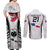 Custom Samoa Rugby Couples Matching Off Shoulder Maxi Dress and Long Sleeve Button Shirts Go Champions World Cup 2023 Polynesian Unique LT9 - Wonder Print Shop
