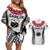 Custom Samoa Rugby Couples Matching Off Shoulder Short Dress and Hawaiian Shirt Go Champions World Cup 2023 Polynesian Unique LT9 - Wonder Print Shop