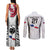 Custom Samoa Rugby Couples Matching Tank Maxi Dress and Long Sleeve Button Shirts Go Champions World Cup 2023 Polynesian Unique LT9 - Wonder Print Shop