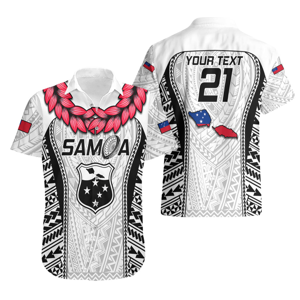Custom Samoa Rugby Hawaiian Shirt Go Champions World Cup 2023 Polynesian Unique - Wonder Print Shop