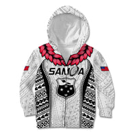 Custom Samoa Rugby Kid Hoodie Go Champions World Cup 2023 Polynesian Unique - Wonder Print Shop