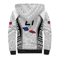 Custom Samoa Rugby Sherpa Hoodie Go Champions World Cup 2023 Polynesian Unique - Wonder Print Shop