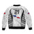 Custom Samoa Rugby Sleeve Zip Bomber Jacket Go Champions World Cup 2023 Polynesian Unique - Wonder Print Shop