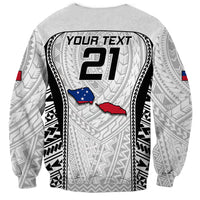Custom Samoa Rugby Sweatshirt Go Champions World Cup 2023 Polynesian Unique - Wonder Print Shop