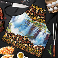 Zambian Heritage Independence 1964 Apron Traditional African Seamless Pattern