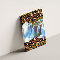 Zambian Heritage Independence 1964 Canvas Wall Art Traditional African Seamless Pattern