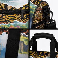 Zambian Heritage Independence 1964 Duffle Bag Traditional African Seamless Pattern