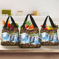 Zambian Heritage Independence 1964 Grocery Bag Traditional African Seamless Pattern