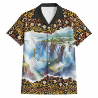 Zambian Heritage Independence 1964 Hawaiian Shirt Traditional African Seamless Pattern