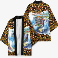 Zambian Heritage Independence 1964 Kimono Traditional African Seamless Pattern