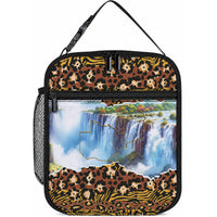 Zambian Heritage Independence 1964 Lunch Bag Traditional African Seamless Pattern
