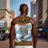 Zambian Heritage Independence 1964 Men Tank Top Traditional African Seamless Pattern