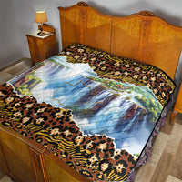Zambian Heritage Independence 1964 Quilt Traditional African Seamless Pattern
