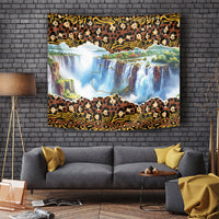 Zambian Heritage Independence 1964 Tapestry Traditional African Seamless Pattern