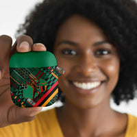 Zambia Victoria Falls AirPods Case Indigenous Wild Animal Skins Tribal Patchwork