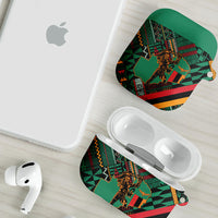 Zambia Victoria Falls AirPods Case Indigenous Wild Animal Skins Tribal Patchwork