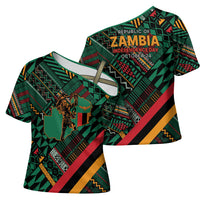 Zambia Victoria Falls Cross Shoulder Shirt Indigenous Wild Animal Skins Tribal Patchwork